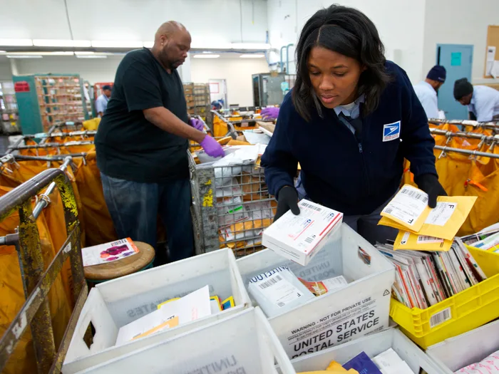 Assembling and shipping a direct mail package